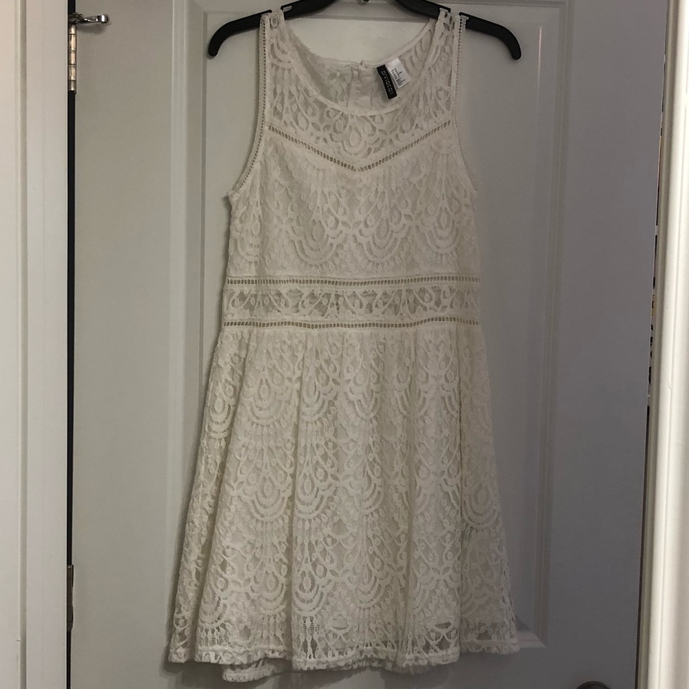 White Lace Dress